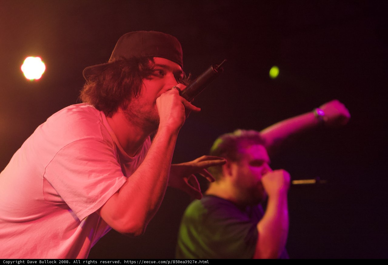 Two Men Rocking the Stage with their Performance at Coachella 2008