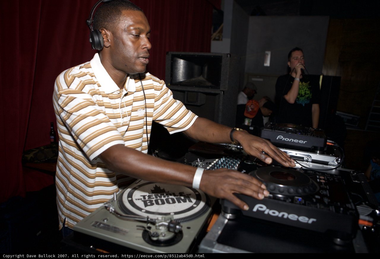 Striped Shirt DJ at Kenny Ken Album Release Party