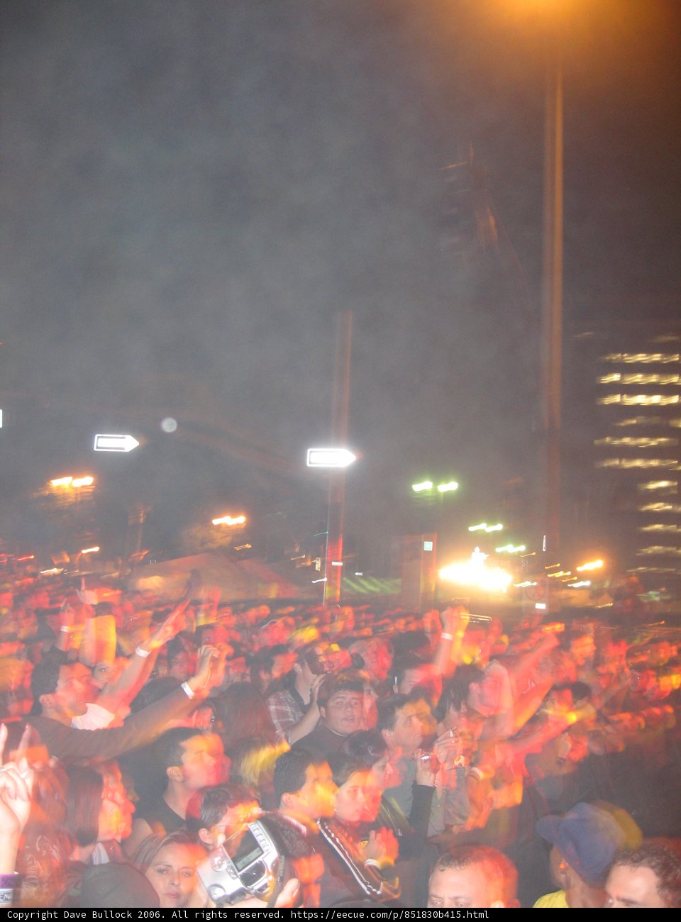 Night Life at an Urban Concert