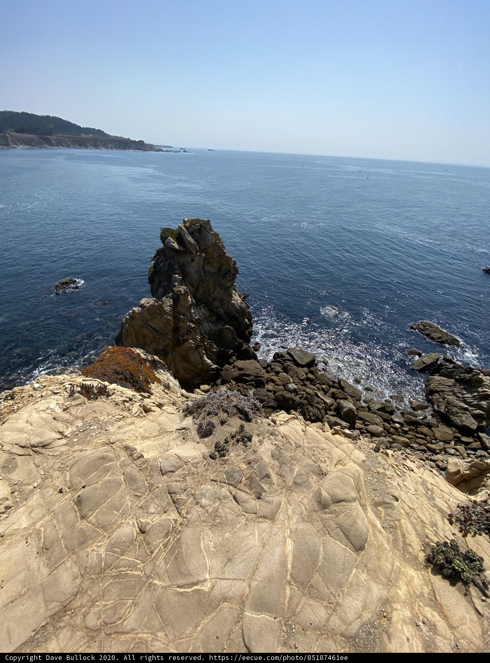 Ocean View from Promontory in Jenner, California