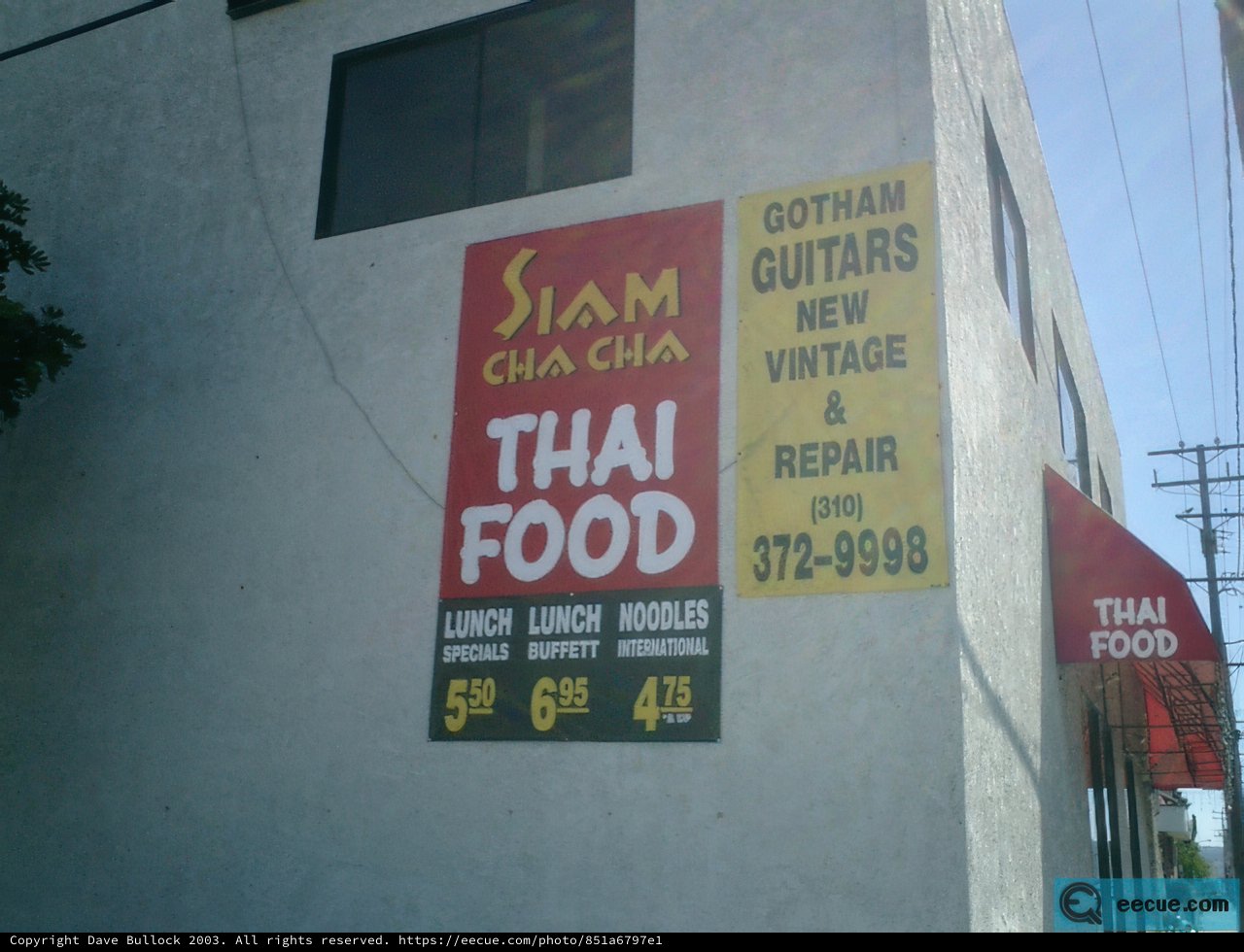 Advertising Sign on Building
