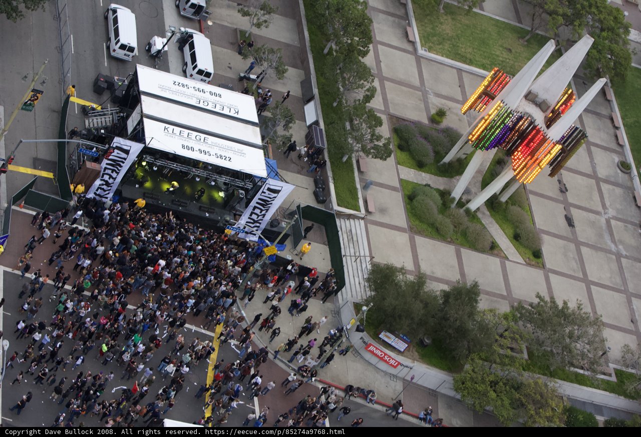 City Intersection Buzzing with Activity