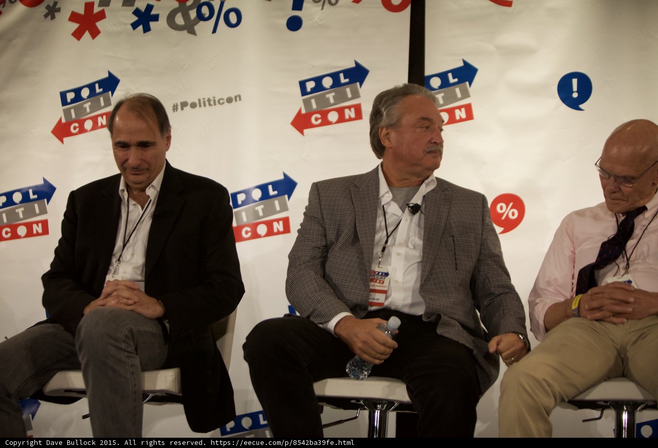Political Panel Featuring David Axelrod and James Carville