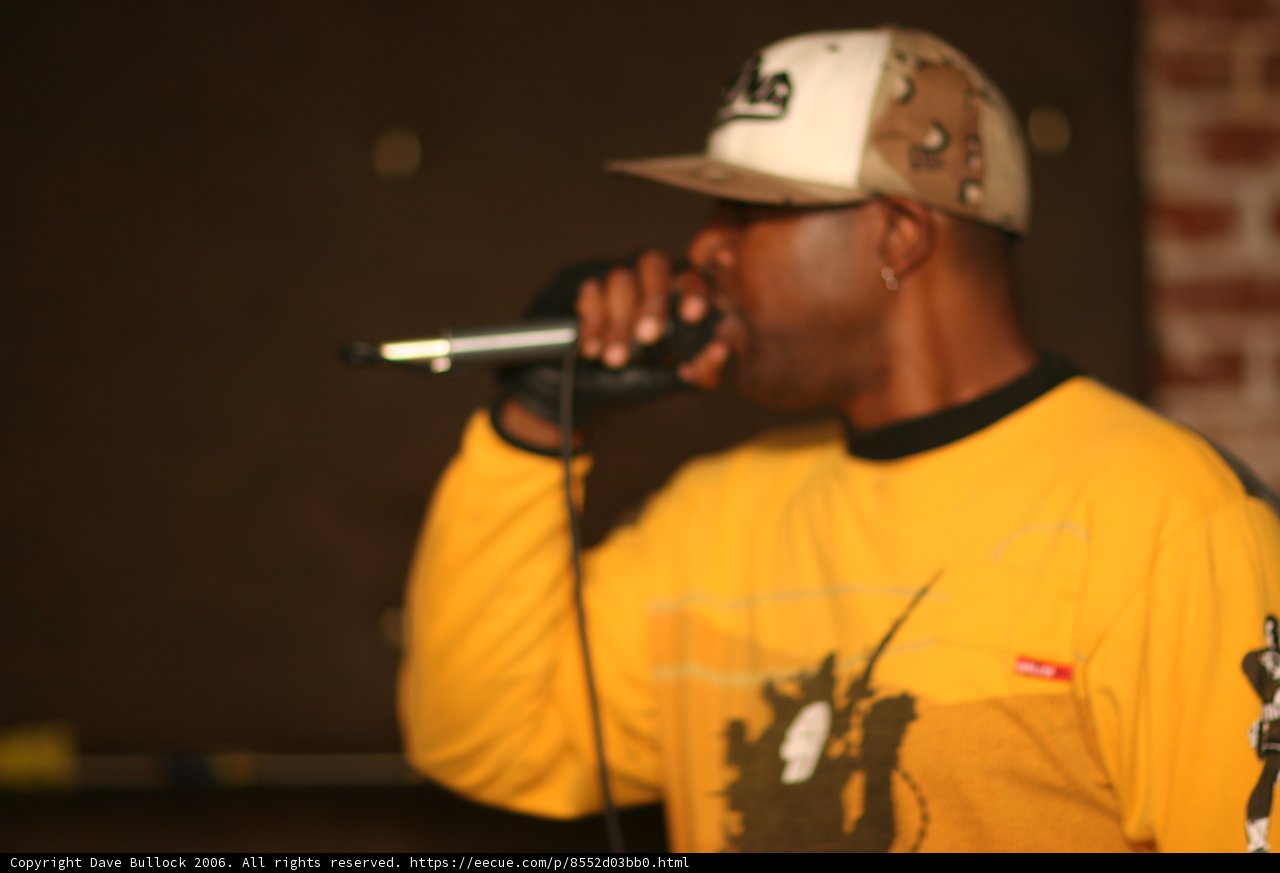 Yellow Shirted Steve J on Stage