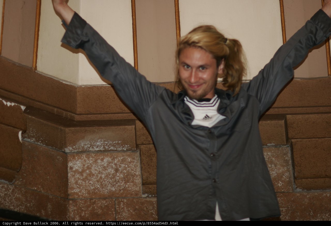 Long-Haired Man in Jacket