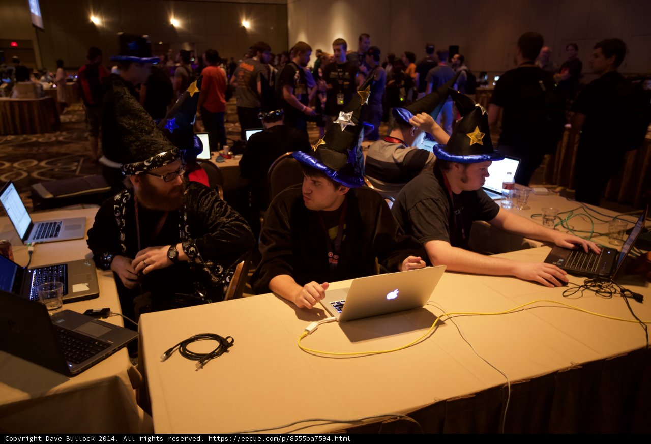 Tech-Savvy Crowd at Defcon 22