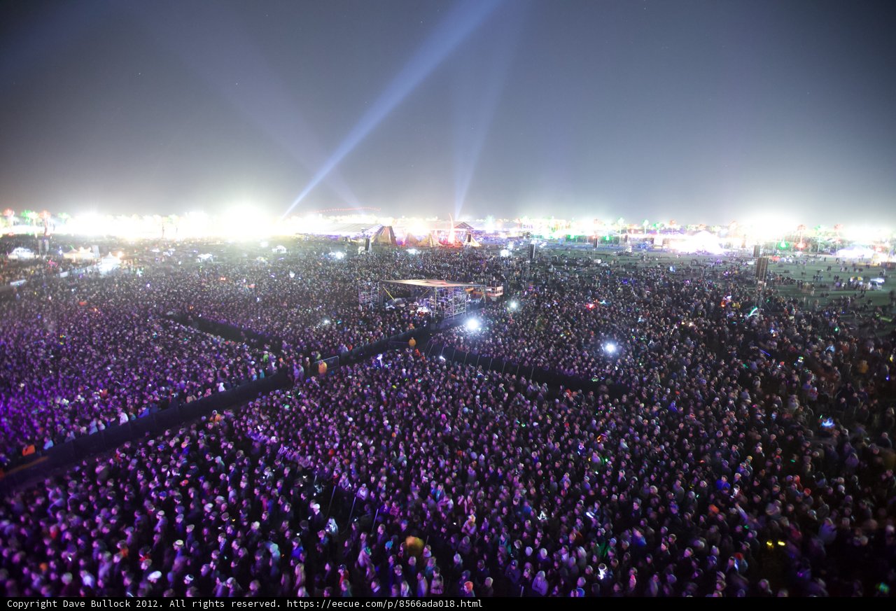 Night Sky Lights up with Music
