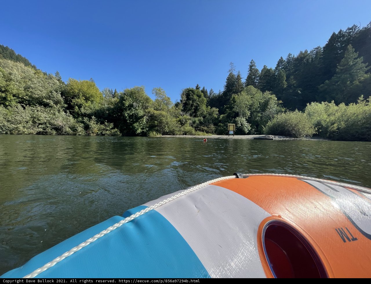 Serene Kayak Ride on the Russian River