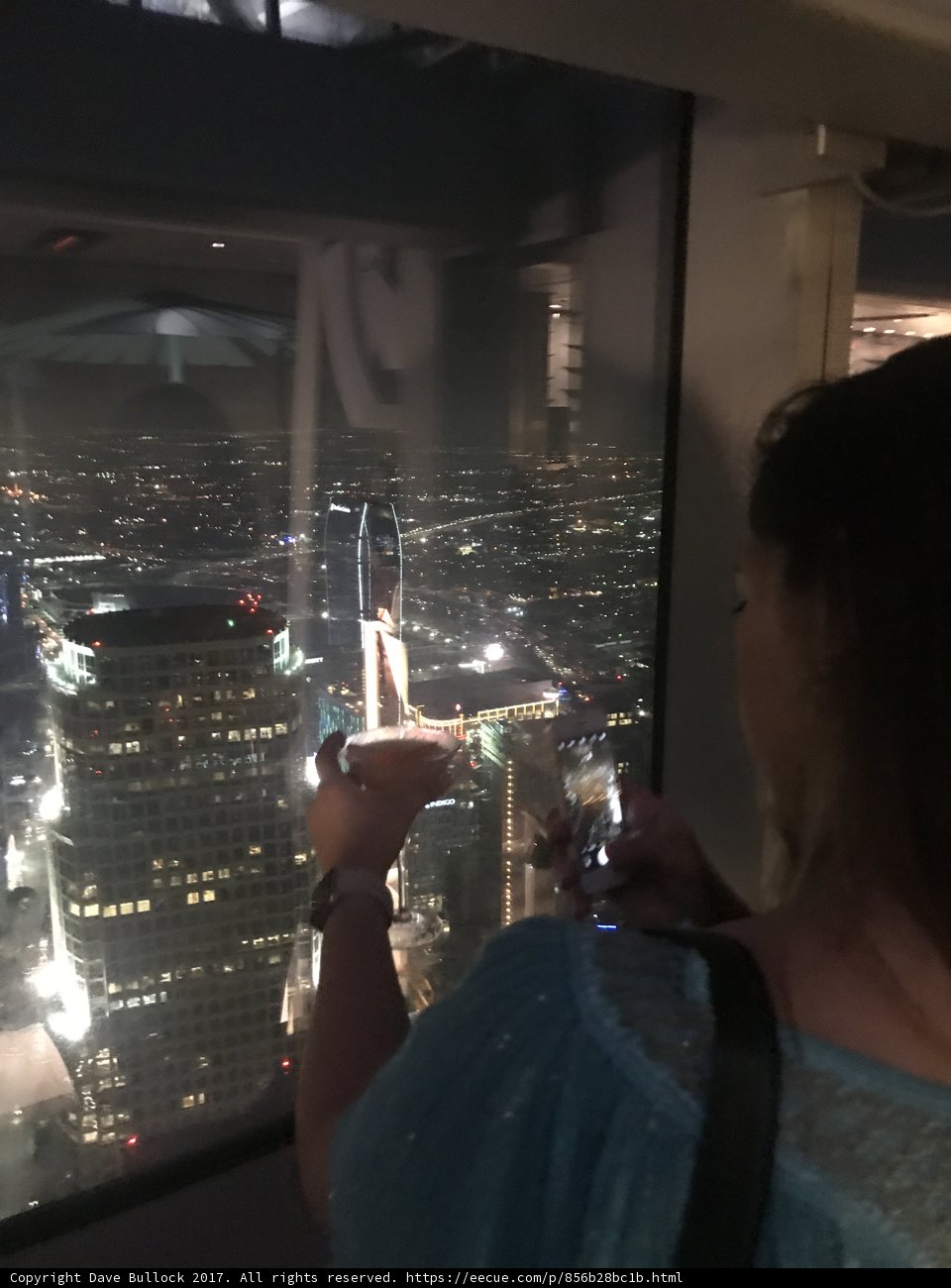 Serene cityscape from the top of the world
