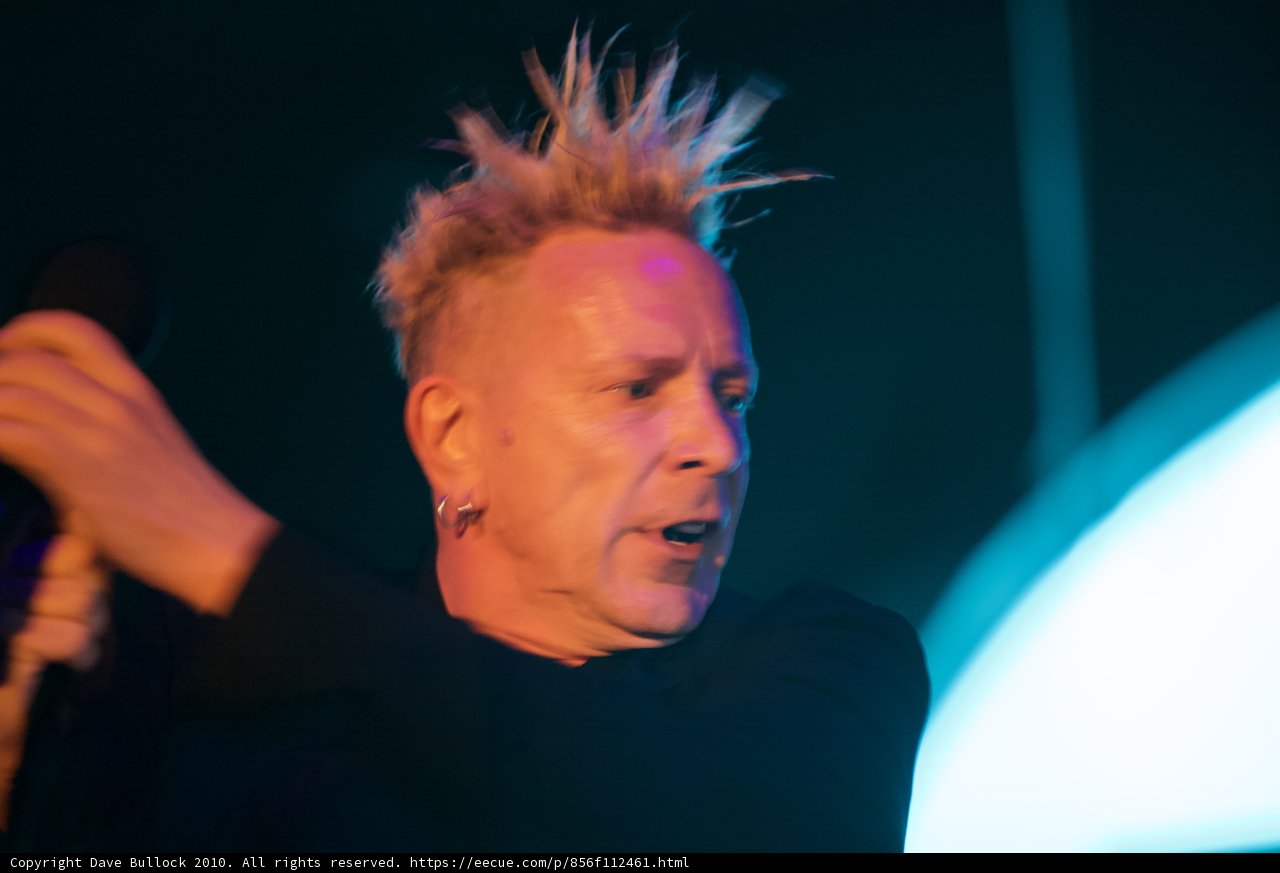 Punk Icon John Lydon Rocks the Mohawk at Coachella 2010
