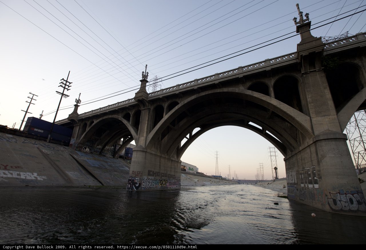 Arch Bridge over LA River