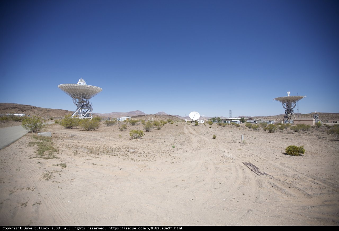 Radio Telescope and Antennas in the Desert