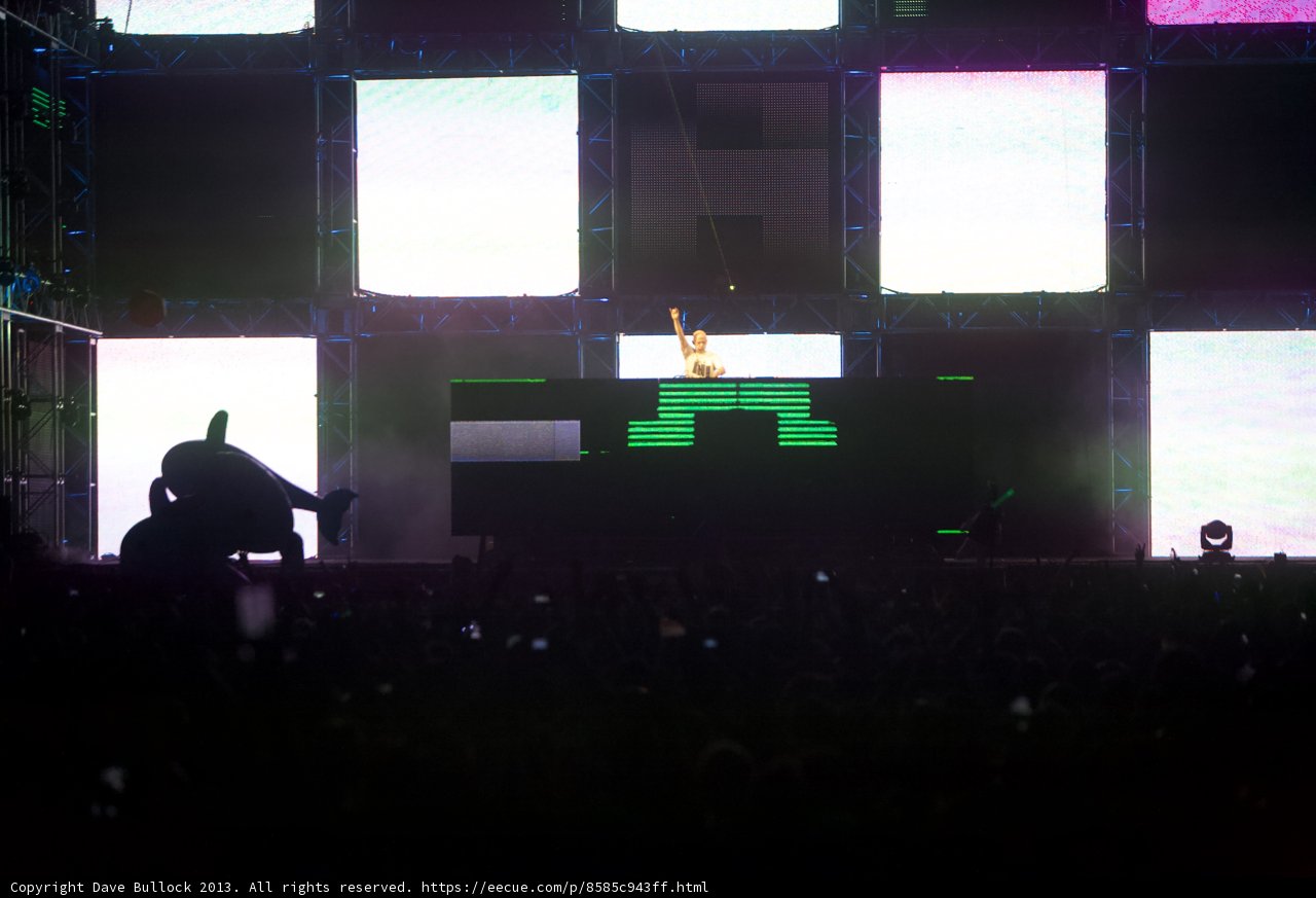 The Man on Stage