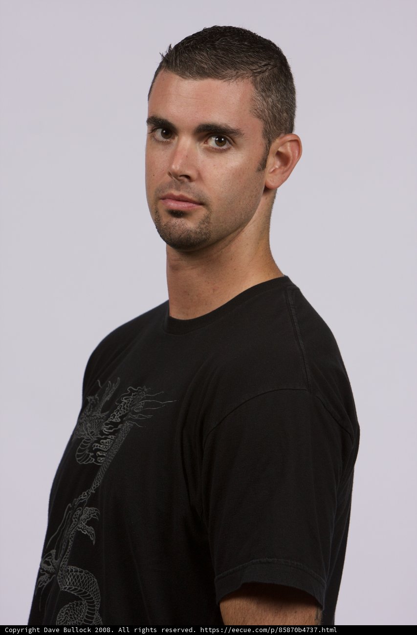 The Man in the Black T-Shirt