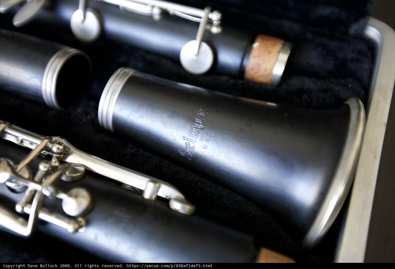 Selmer Clarinet in a Sleek Black Case