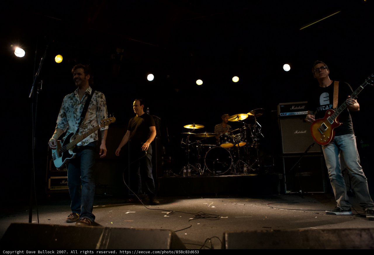 Bad Religion rocking the Glasshouse stage