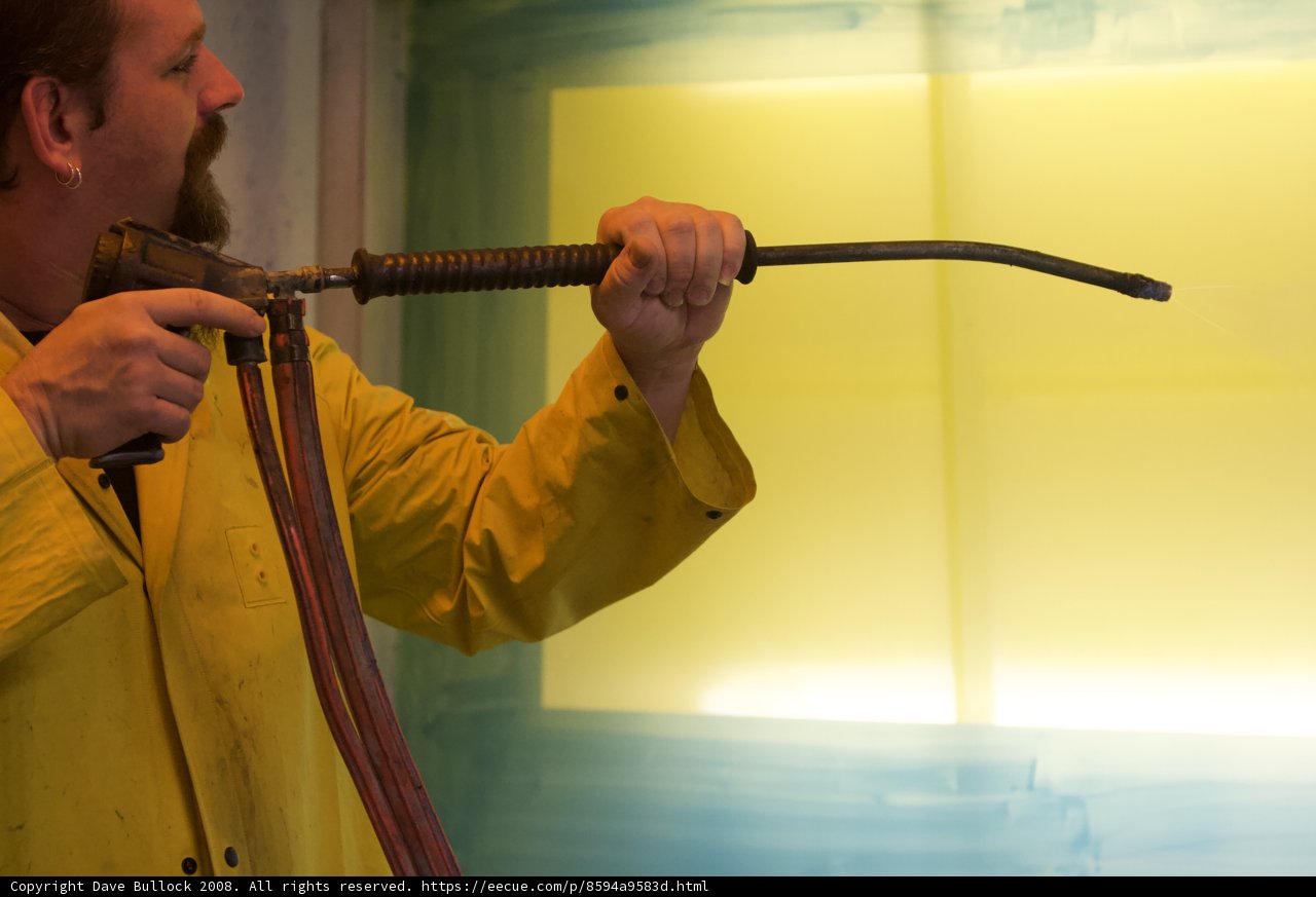 Yellow Jacketed Man with a Secret Weapon