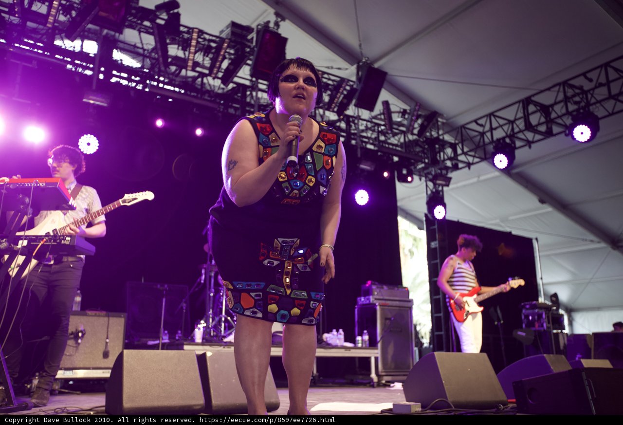 Beth Ditto's Electric Performance at Coachella