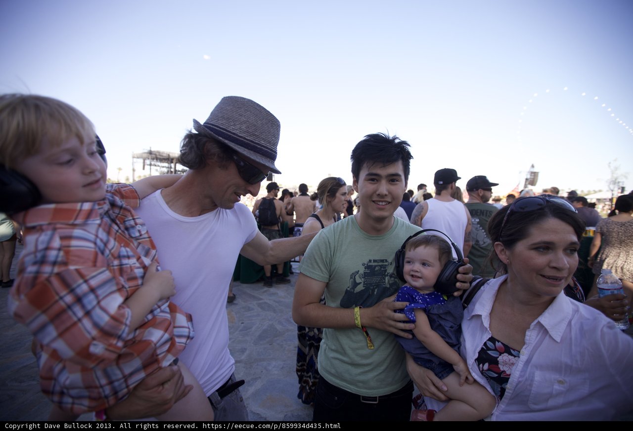 Family Day Out at Coachella