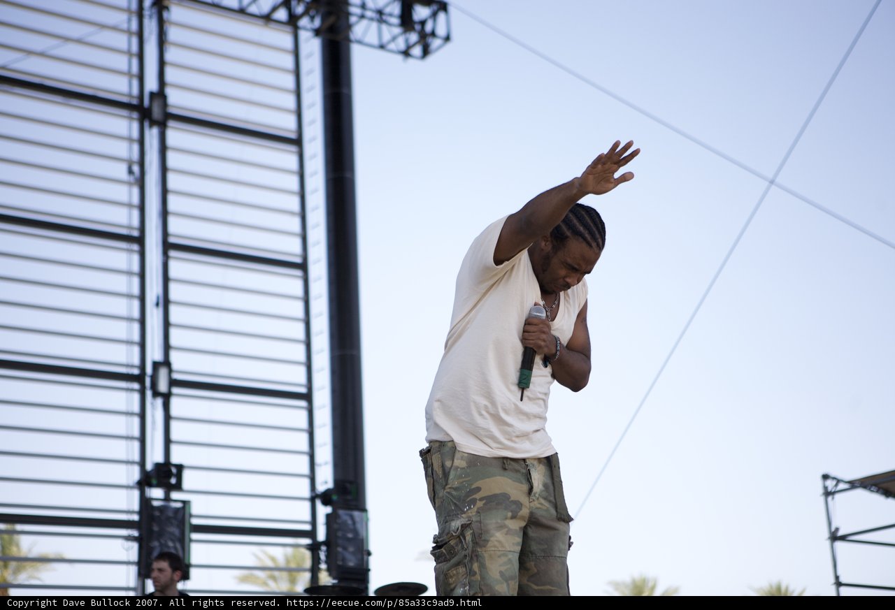 Pharoahe Monch's Outdoor Performance at Coachella