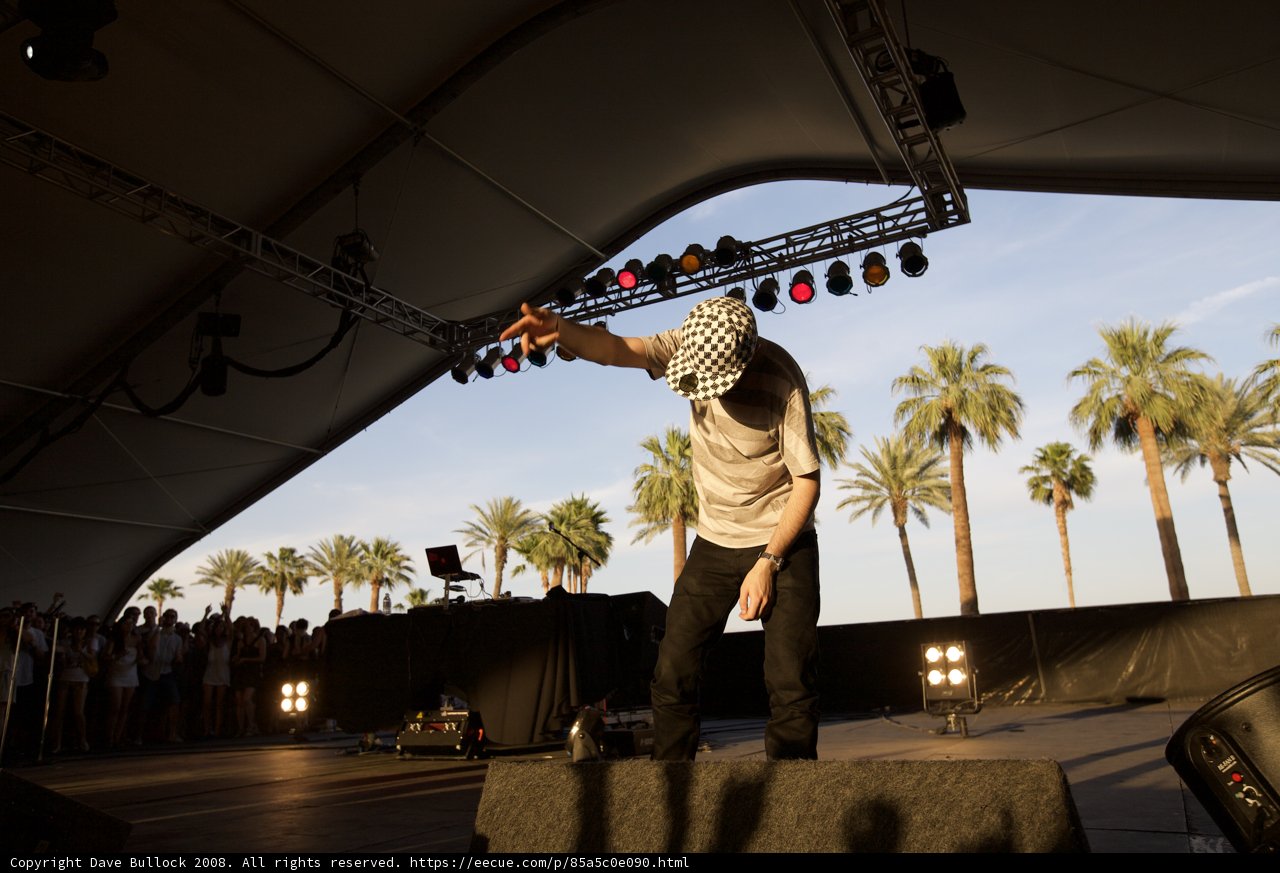 Stage Performance under the Coachella Sky