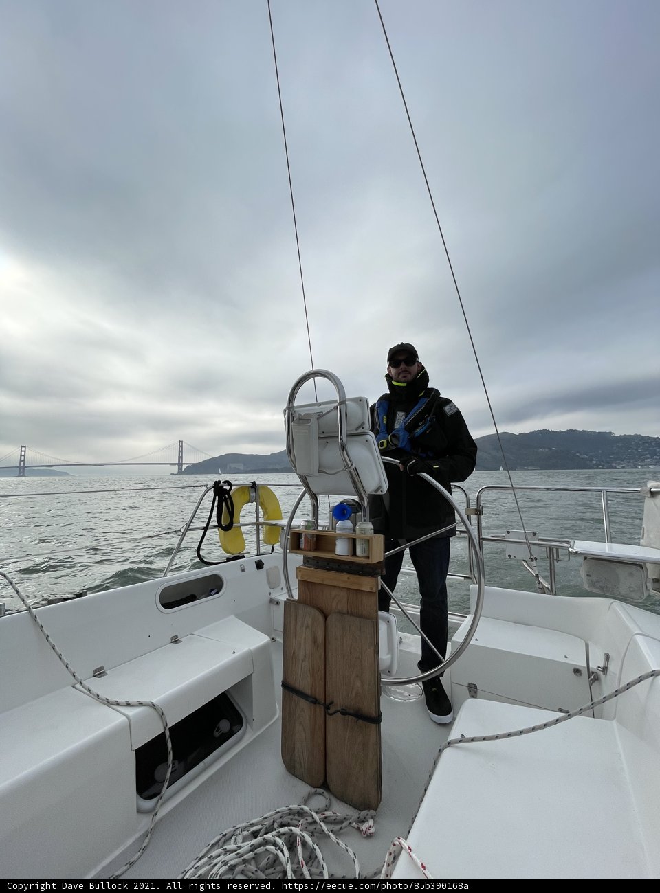 Aboard the Yacht in San Francisco Bay
