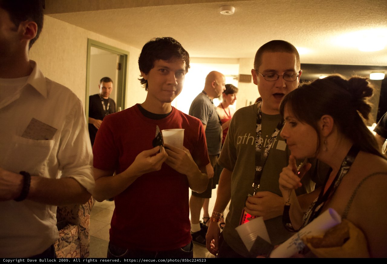 Casual Gathering at DEF CON 17 Hallway