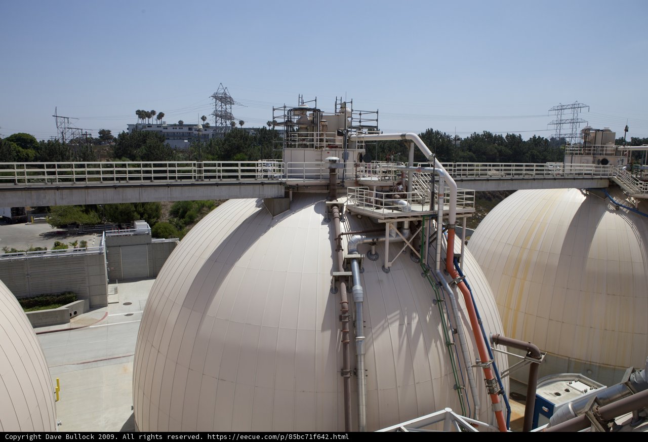 The Imposing White Tank of Hyperion Factory