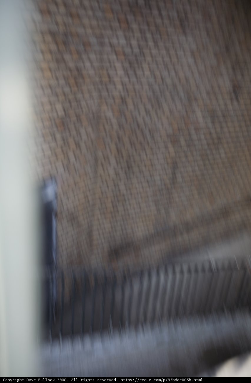 Blurred Brick Staircase
