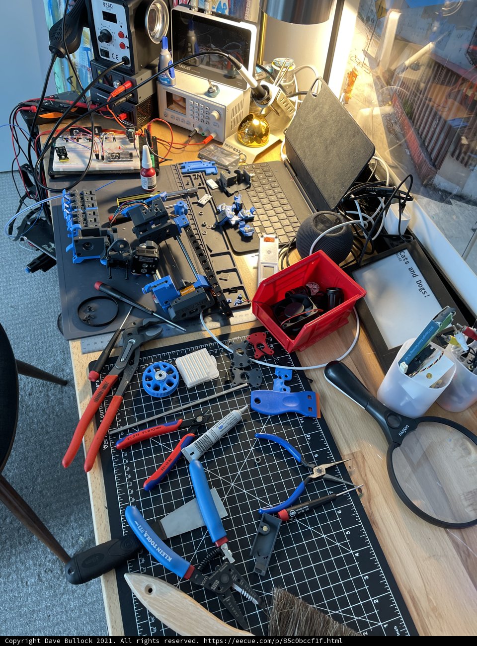 Tech Gear at the Factory Table