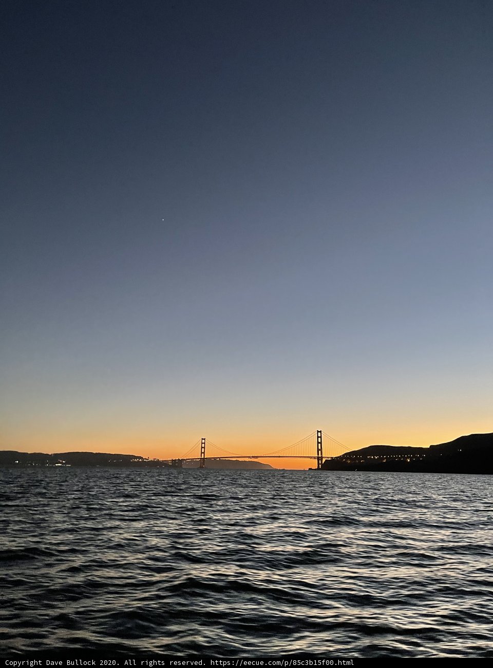Golden Gate Sunset Sail