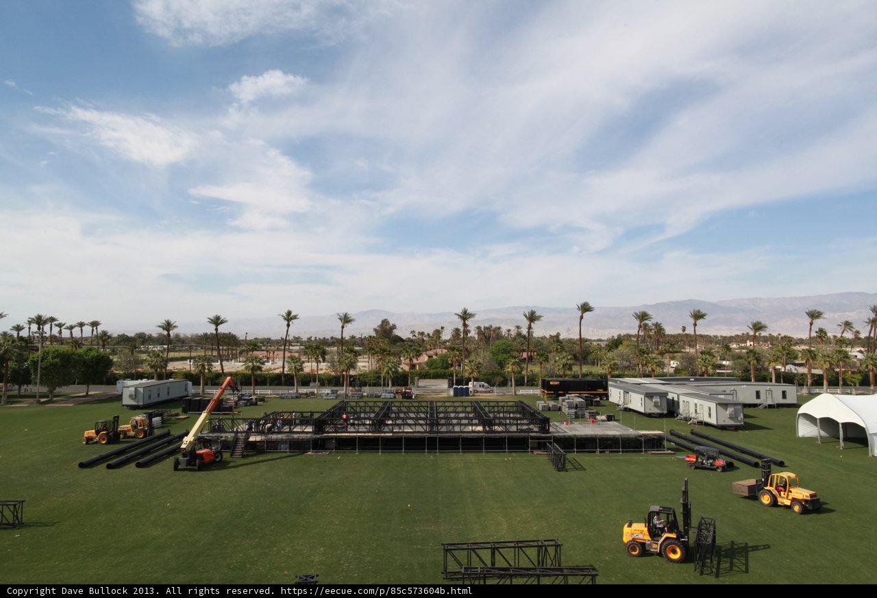 Stage in the Field