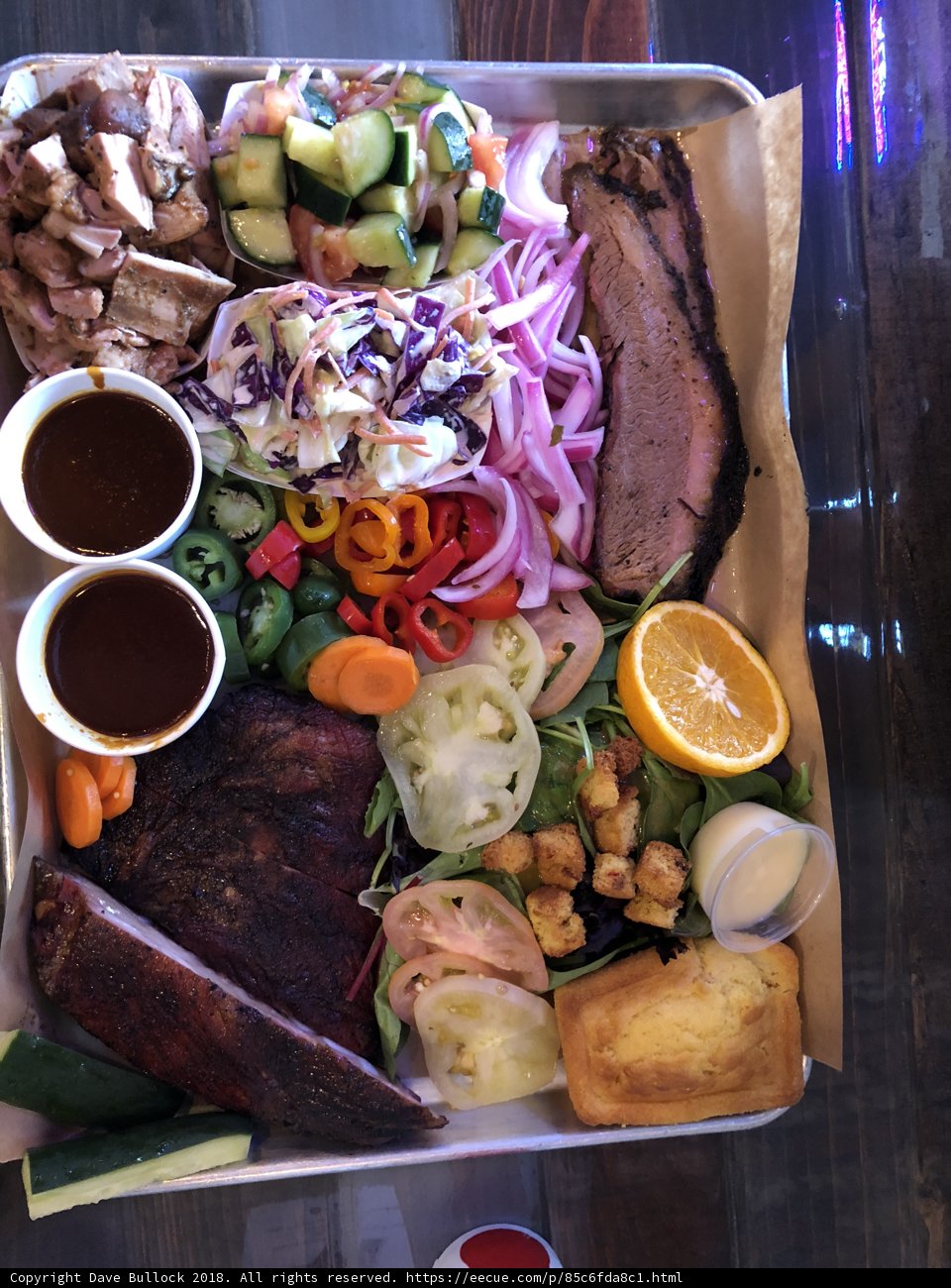 Lunch Platter on the Table