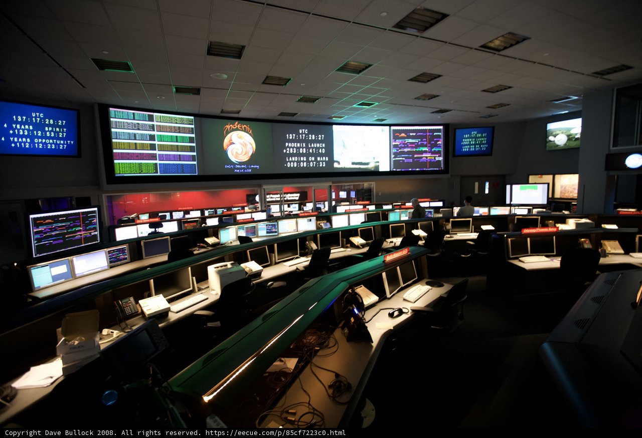 JPL Mission Control Center