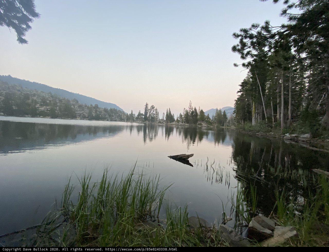 Dusk at Desolation Wilderness