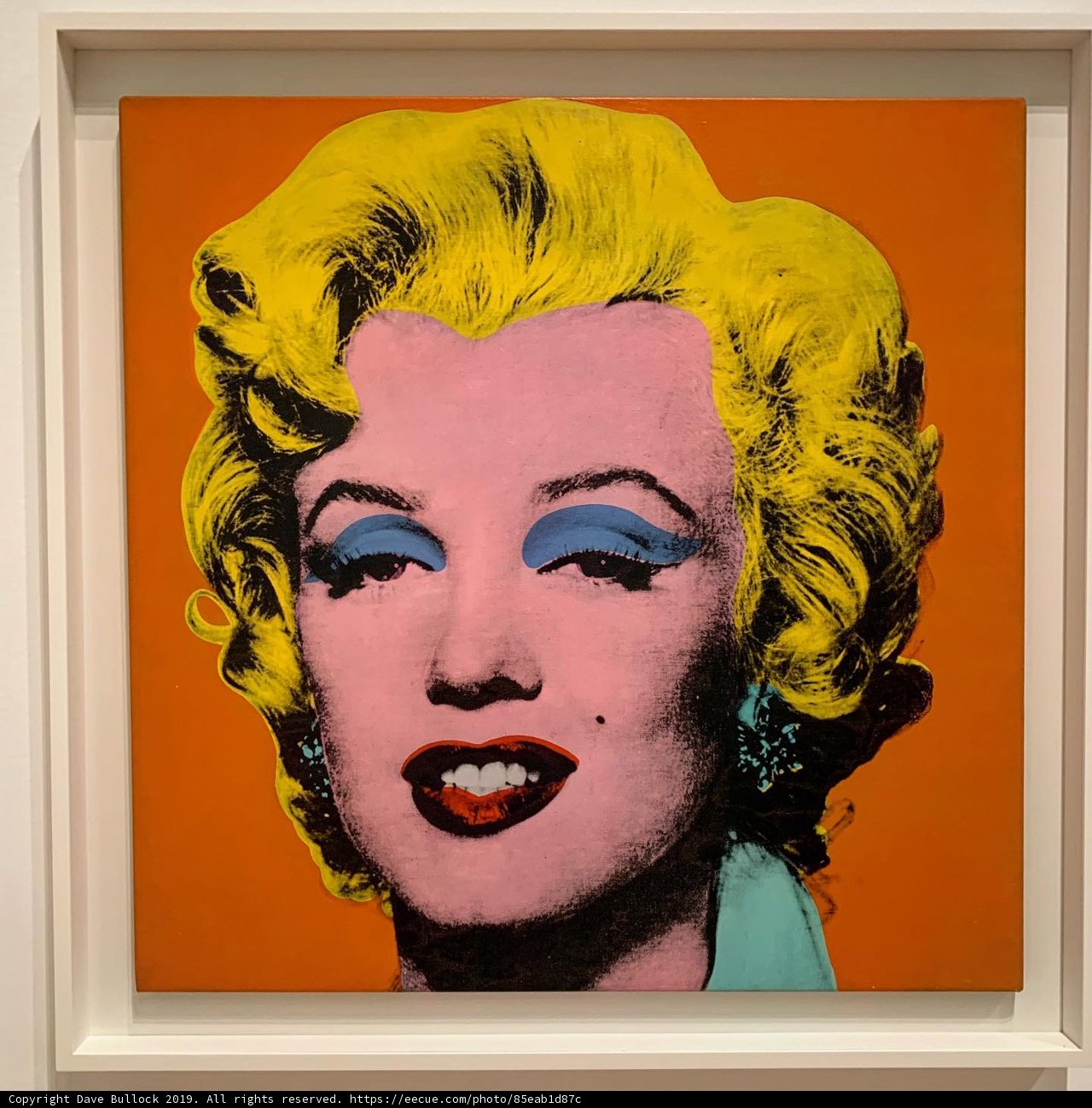 Marilyn Monroe in Andy Warhol's Modern Art Masterpiece