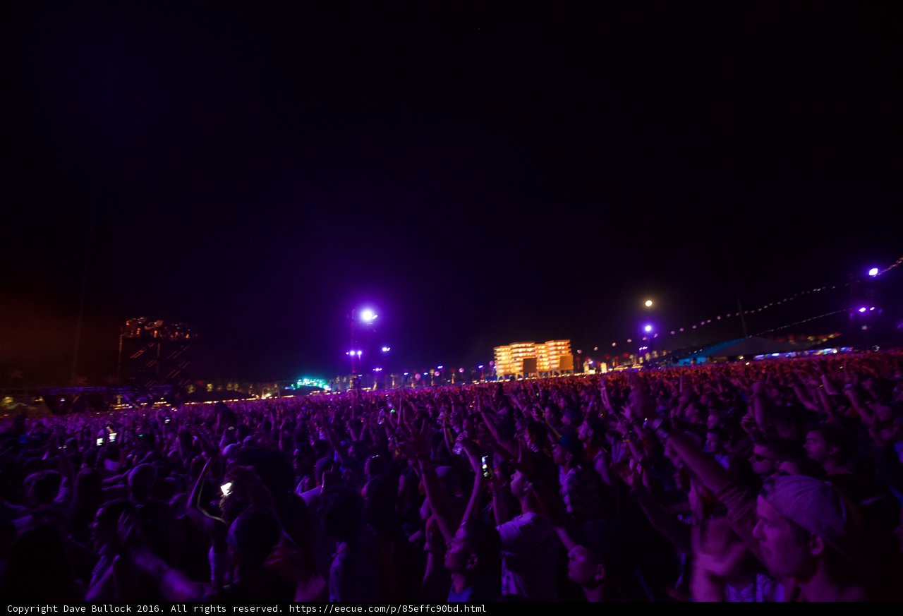 Concert-goers Raise the Roof