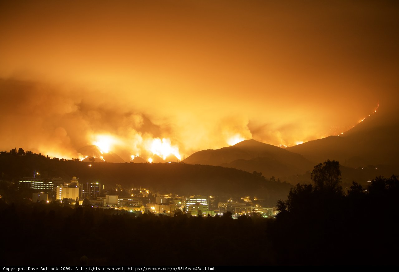 Devastation in the Mountains and City