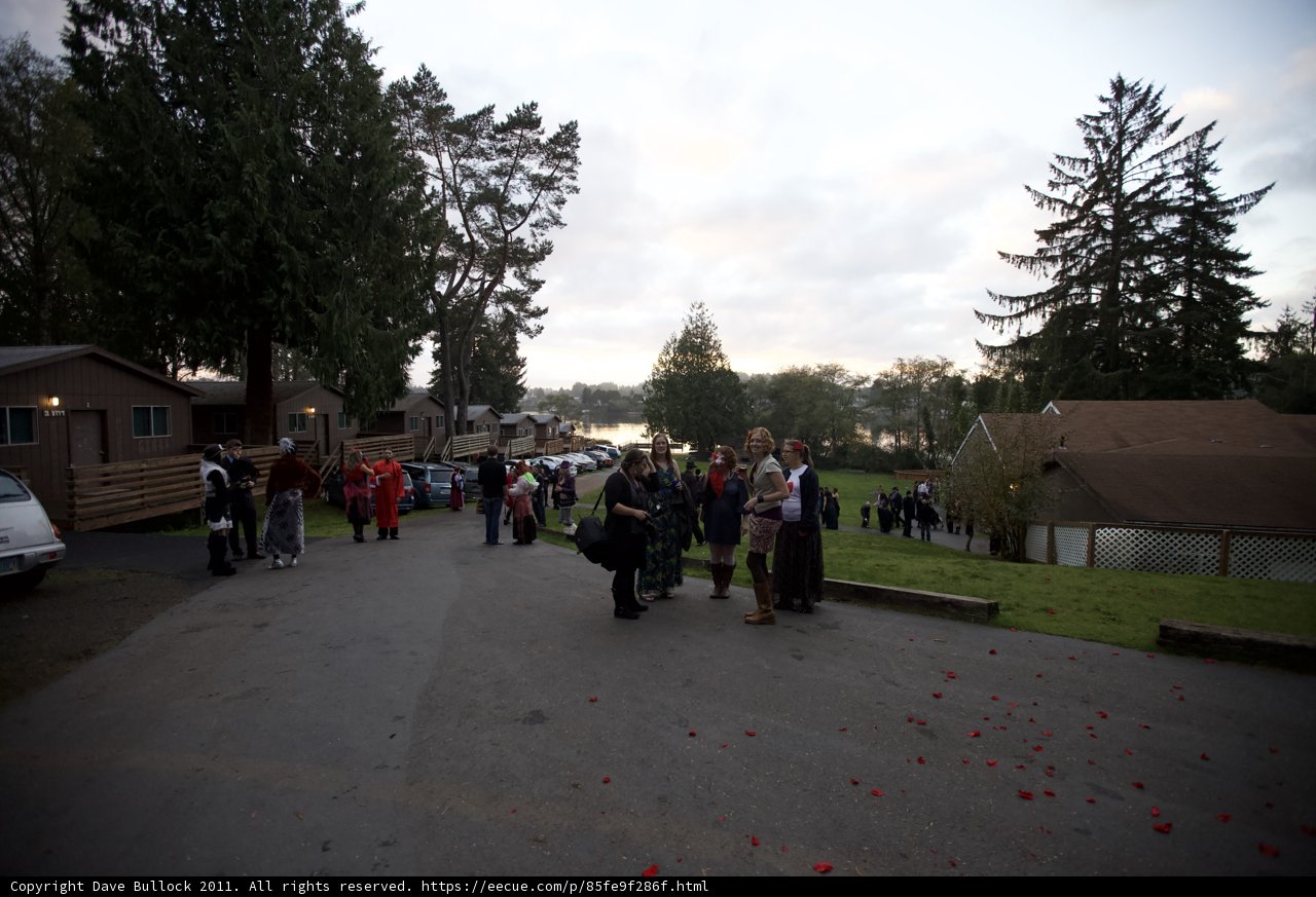 The Wickstrom Wedding Festivities Take Place Outdoors