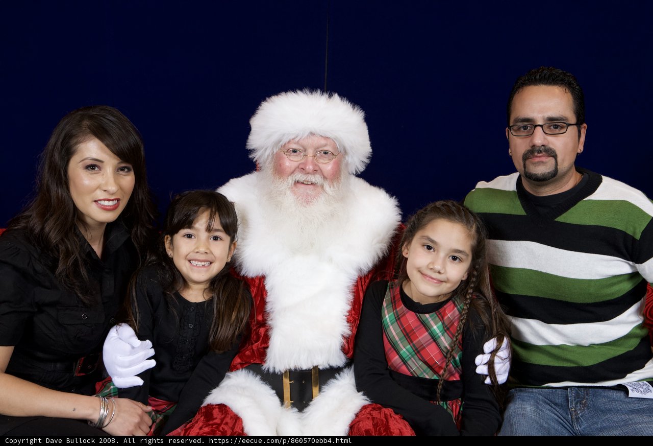 A Merry Family Christmas with Santa