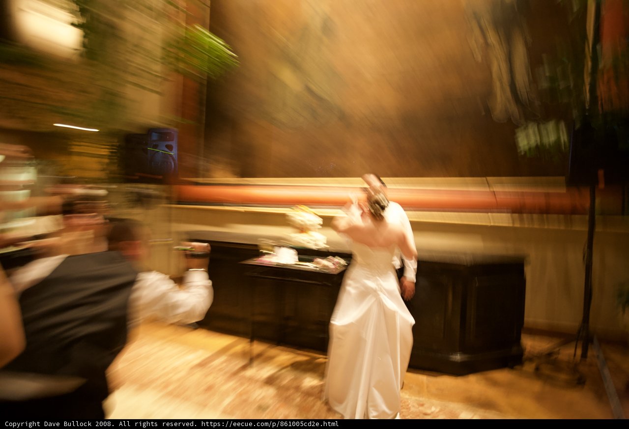 Blurry Wedding Glimpse