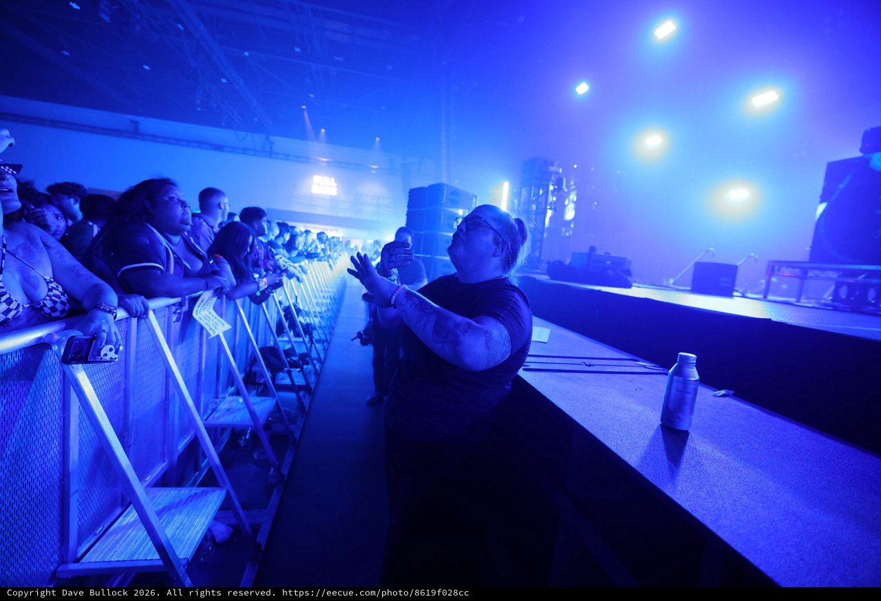 Fan Reaches Toward Stage at Wobbleland 2026