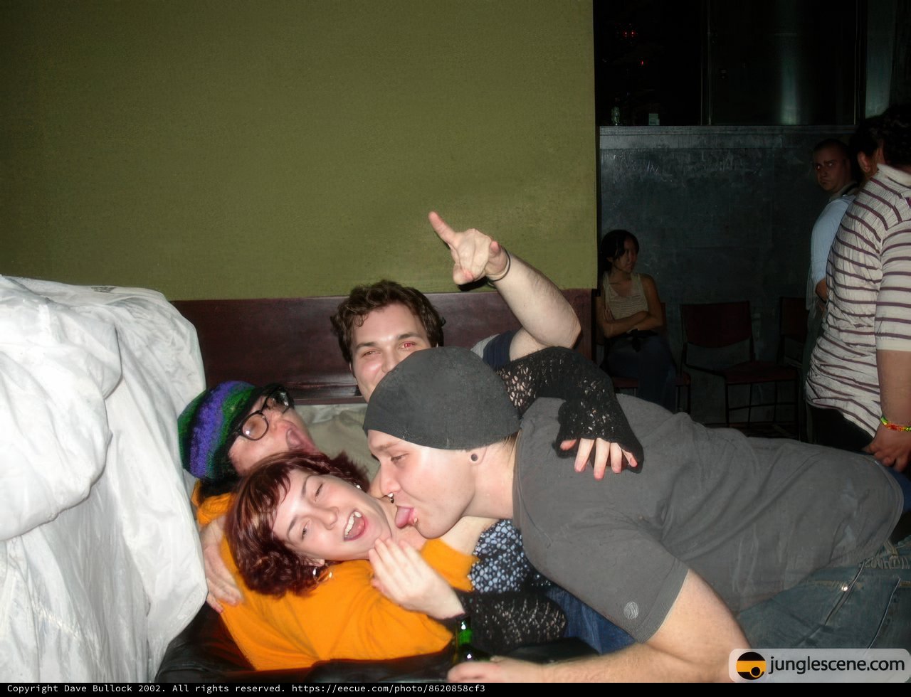 Group Portrait in a Cozy Room