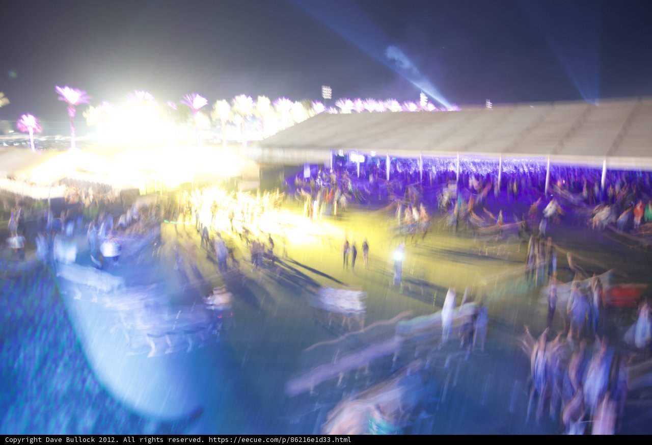 Blurred Lights and Crowded Nights