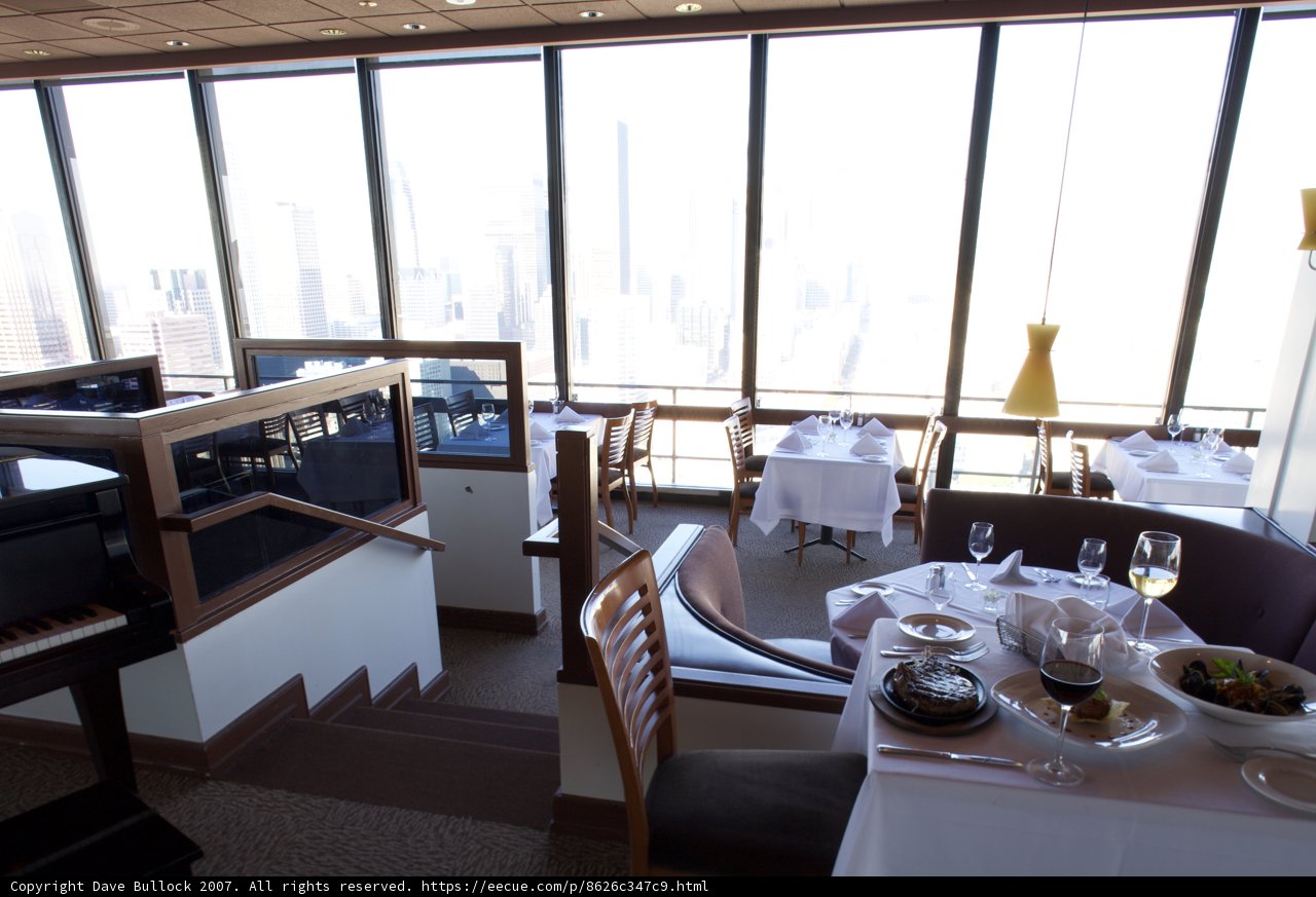 City Views from the Restaurant
