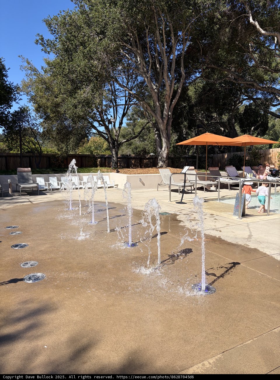 Sunny Day at the Fountain