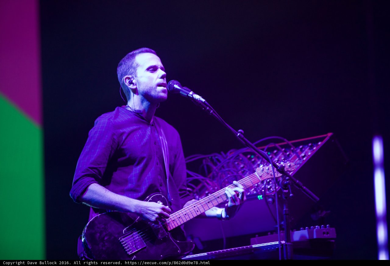 Rocking out on Stage