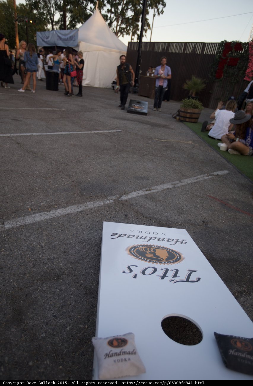 Cornhole Board Close-up