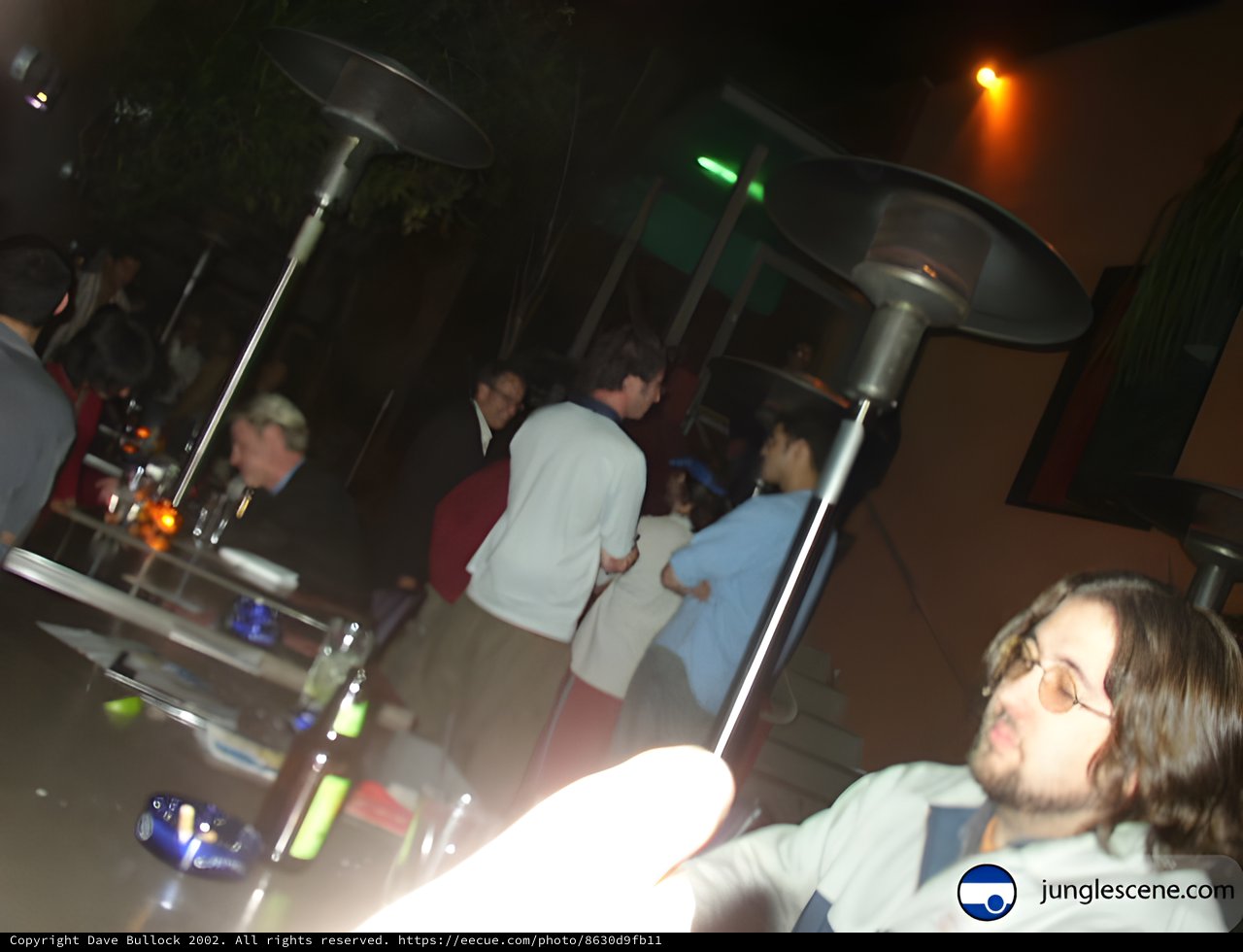 Late Night Club Scene with Friends