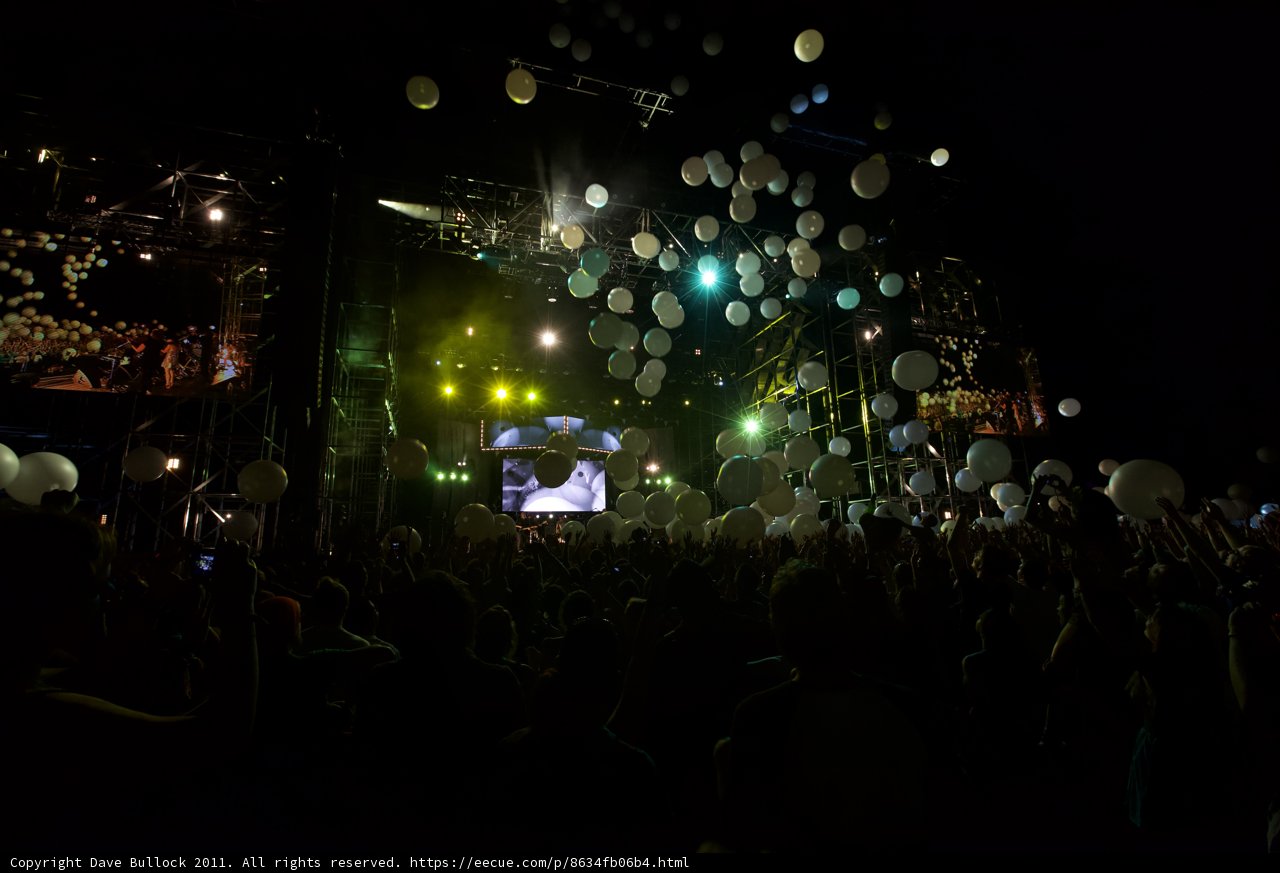 Balloons and Spotlights: An Electric Night at Coachella!